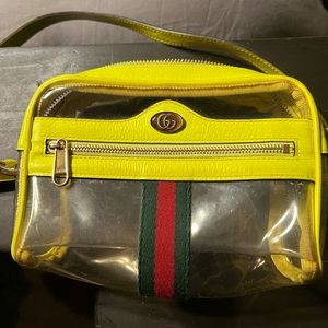 Gucci clear crossbody
